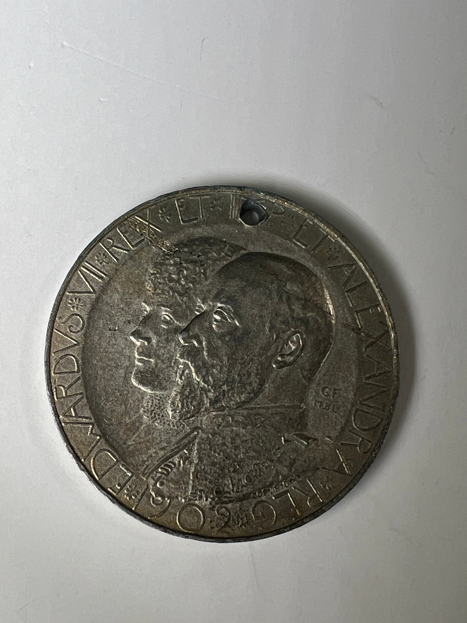 Edward VII and Queen Alexandra Coronation Medal (1 of 2)