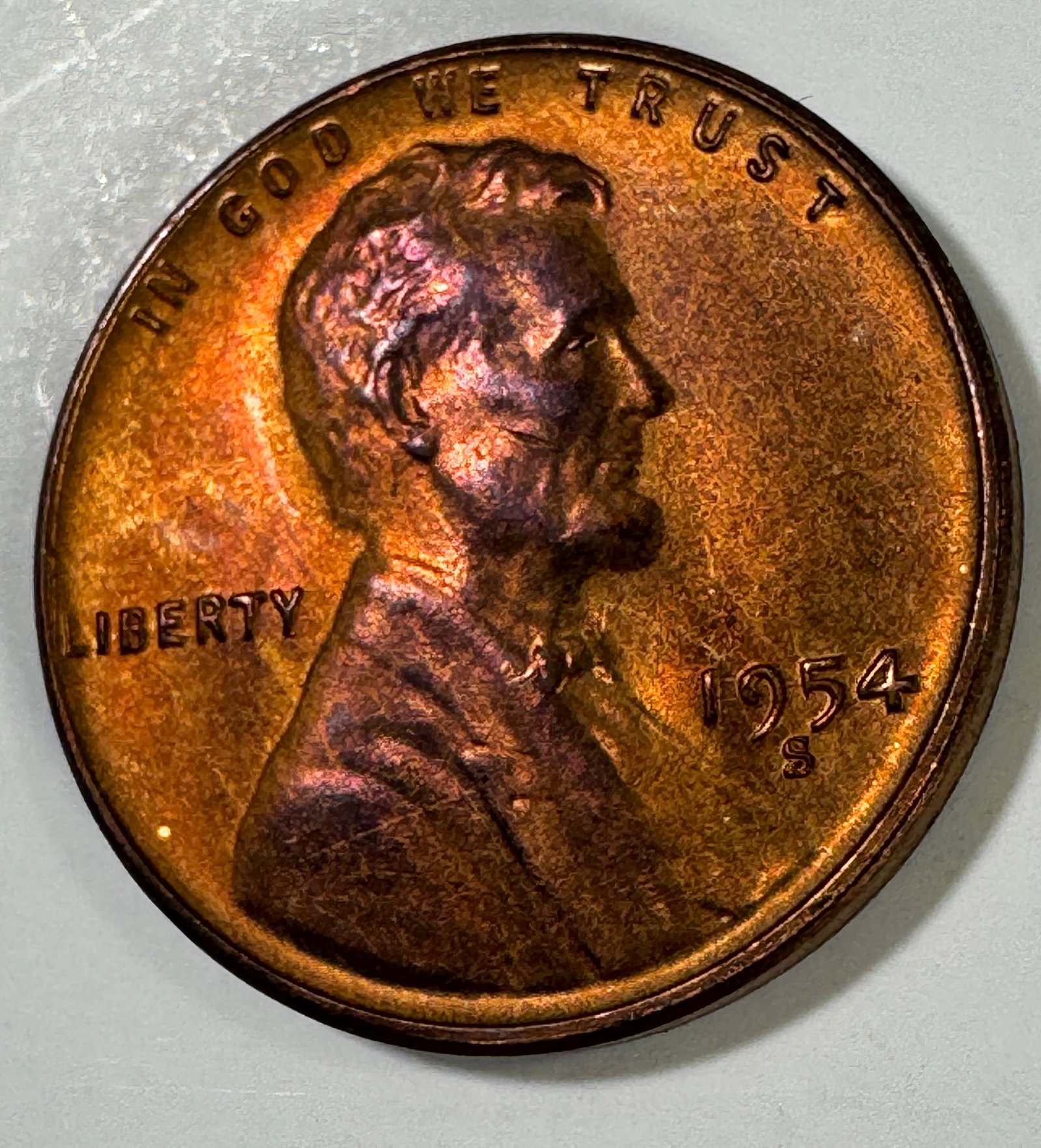 1954-S Lincoln Wheat Cent (1 of 3)