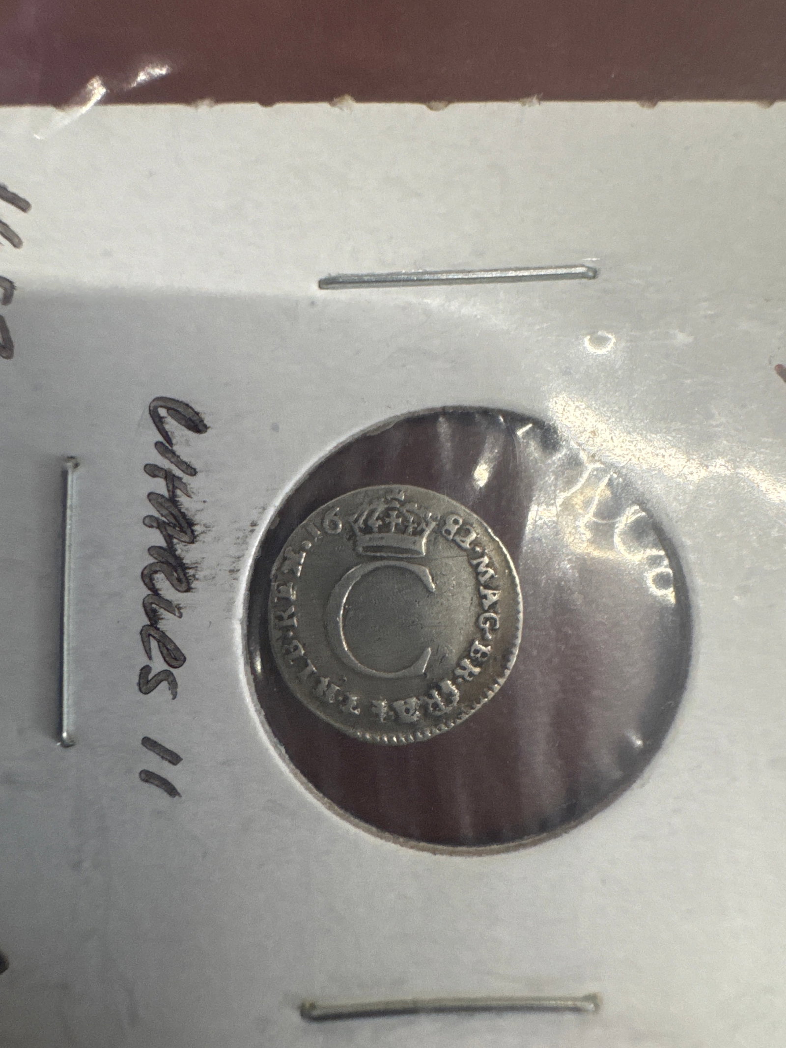 Silver Coin - Charles II (1 of 2)