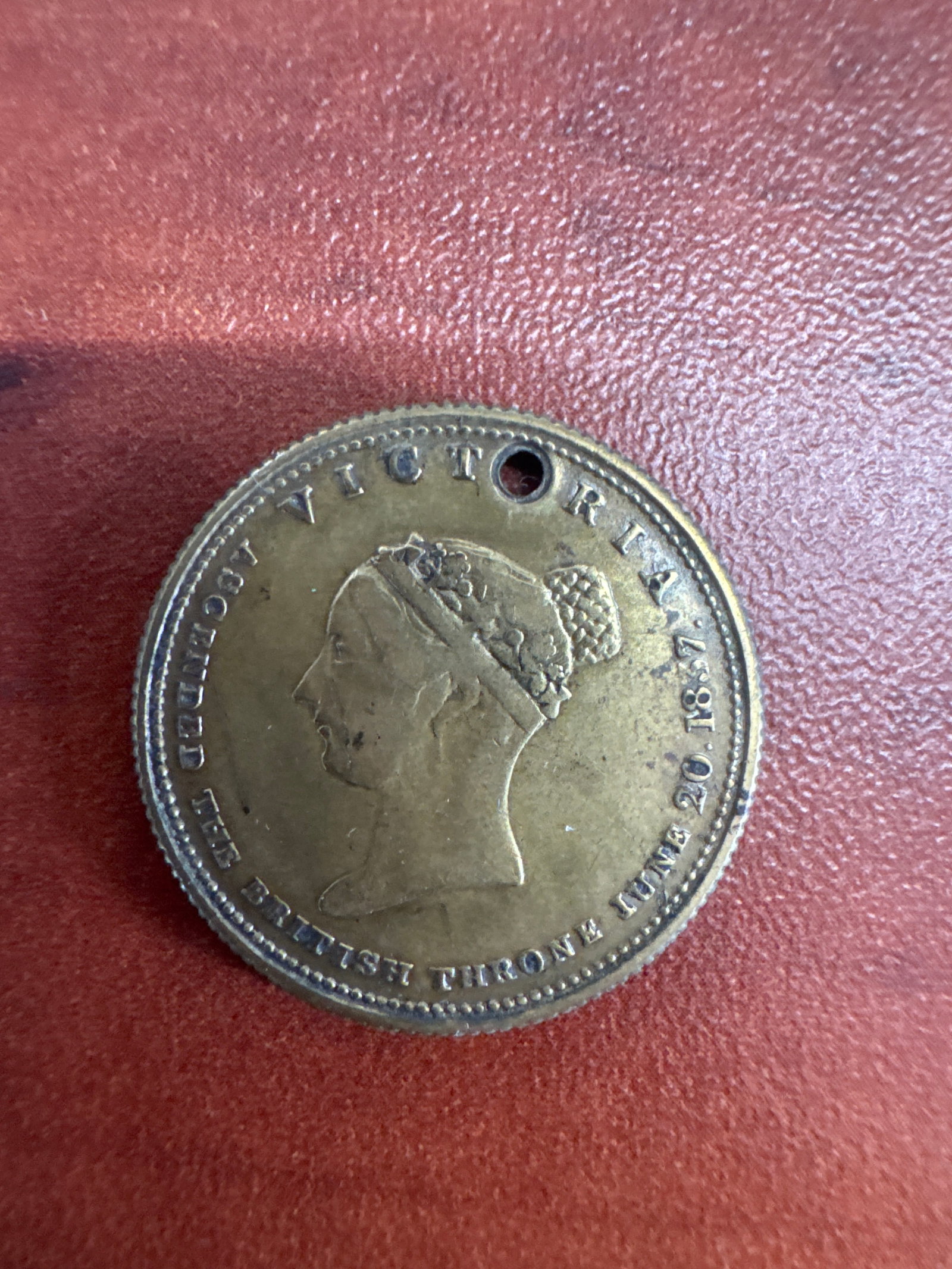 Victorian Coronation Medal, 1837 (1 of 2)