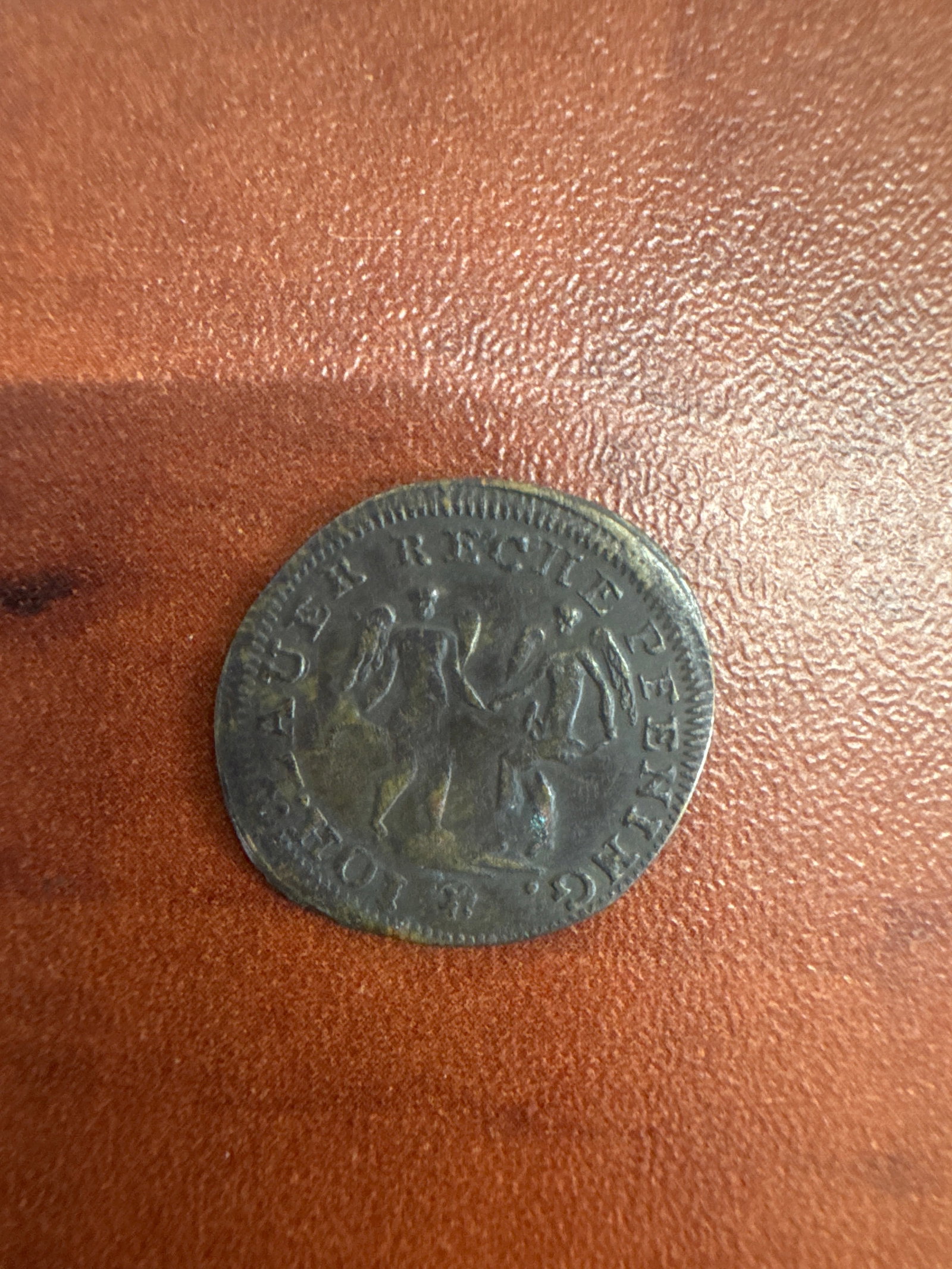 Nuremberg Reche Peening Venus Jeton Counting Token LAUER FAMILY (1 of 2)