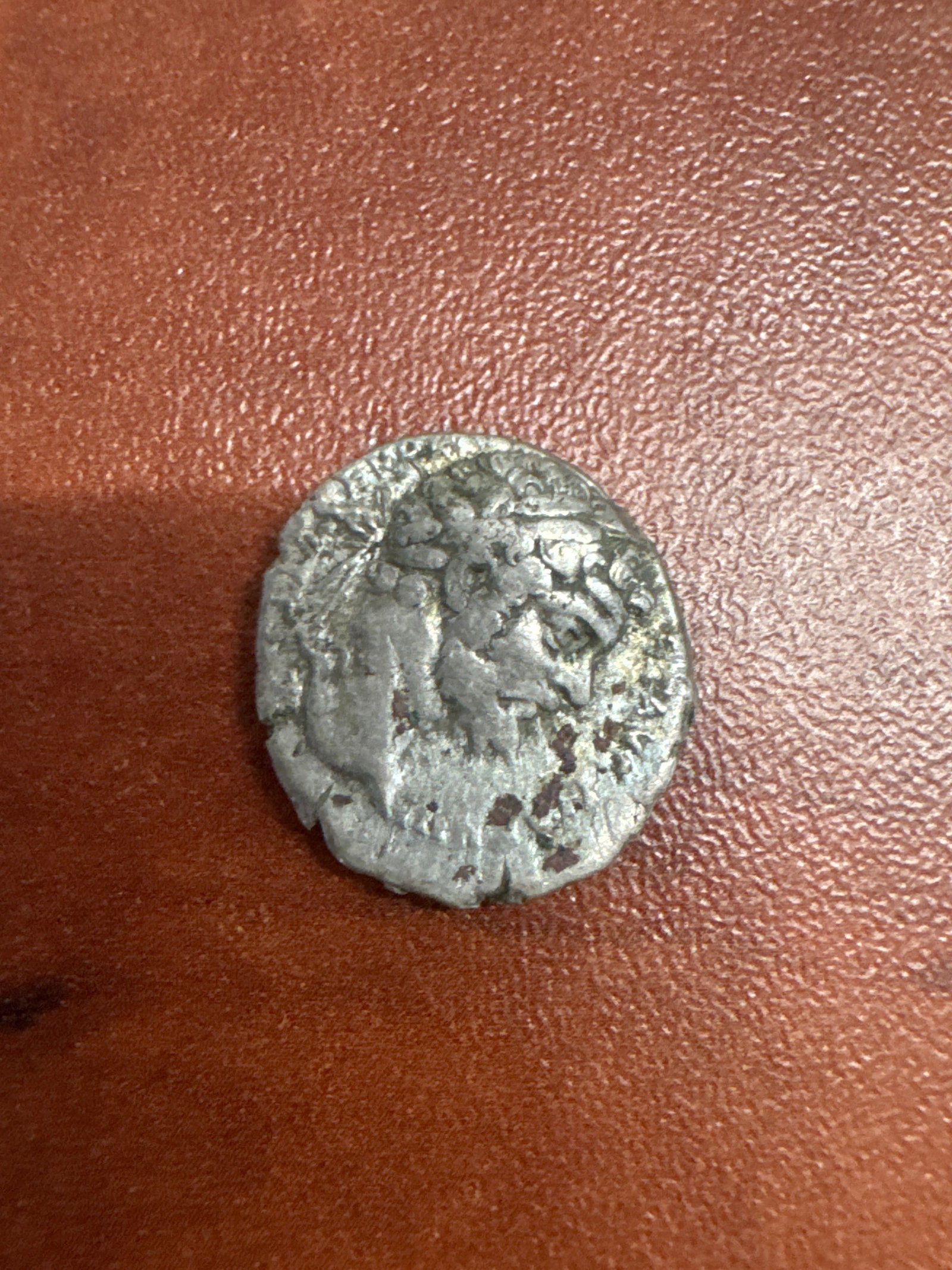 Roman Silver Denarius Coin, 193-211 AD (1 of 2)