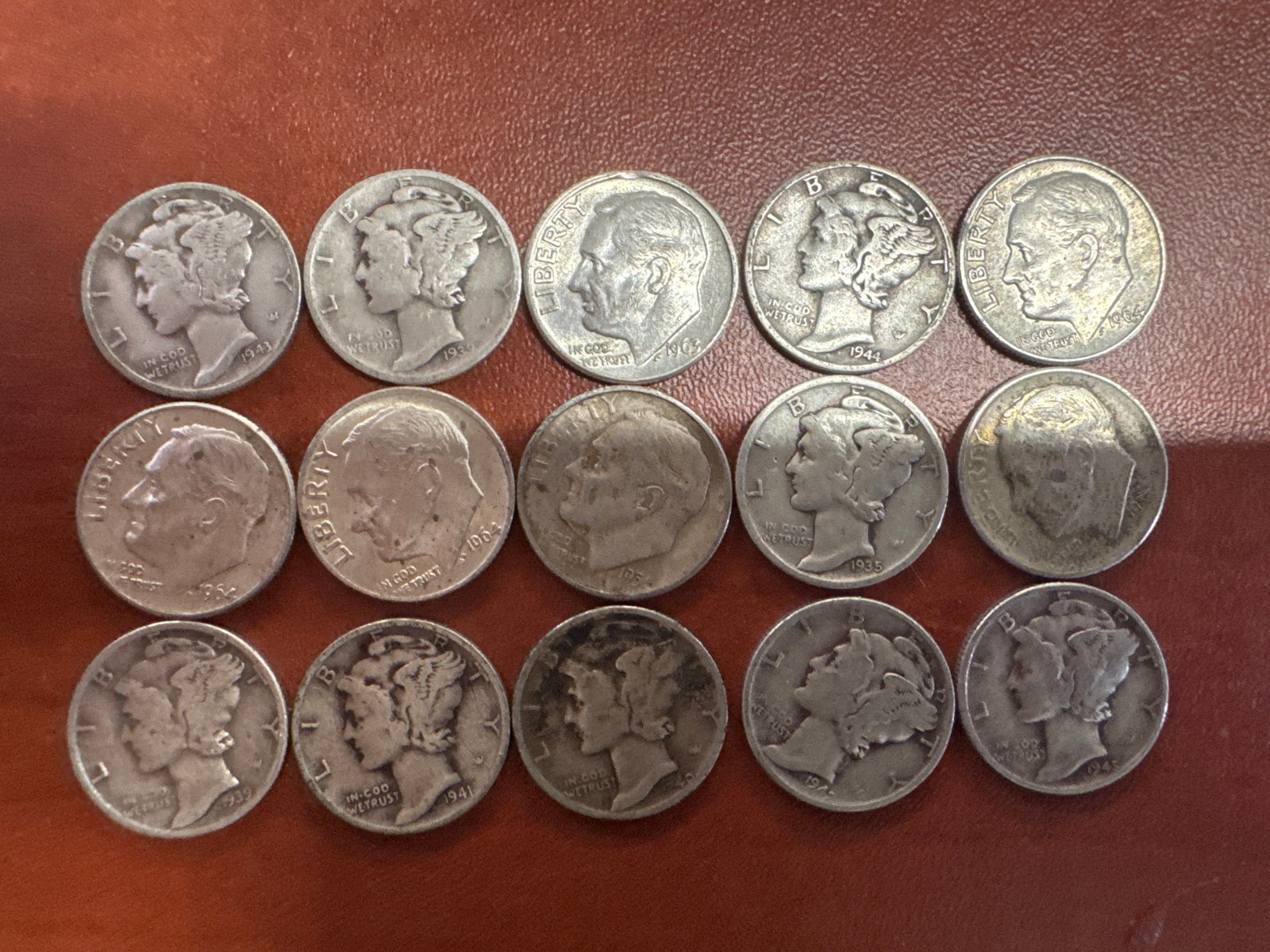 Collection of Mercury Dimes (1 of 2)