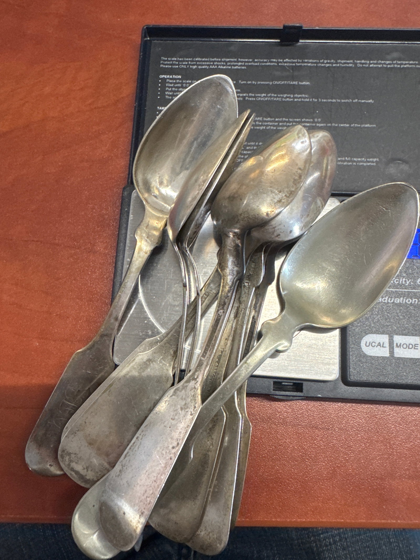 Collection of Antique Silver Spoons (1 of 3)