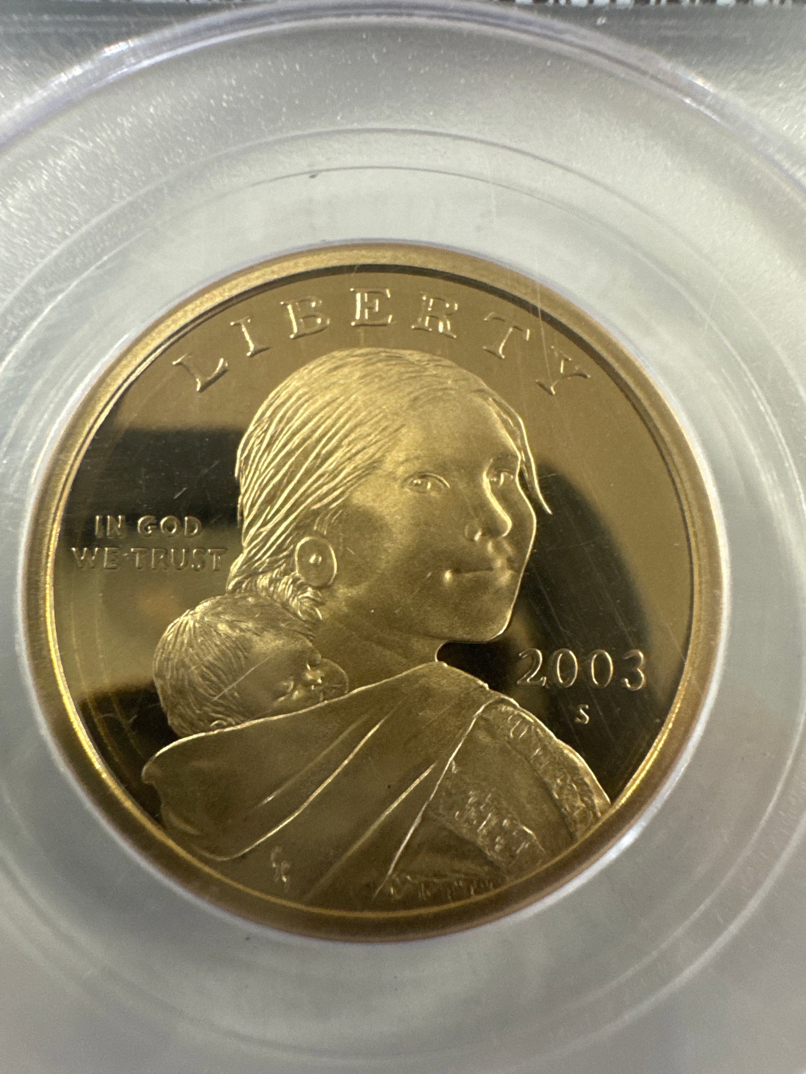 2003-S Sacagawea Dollar PCGS PR69DCAM - 2