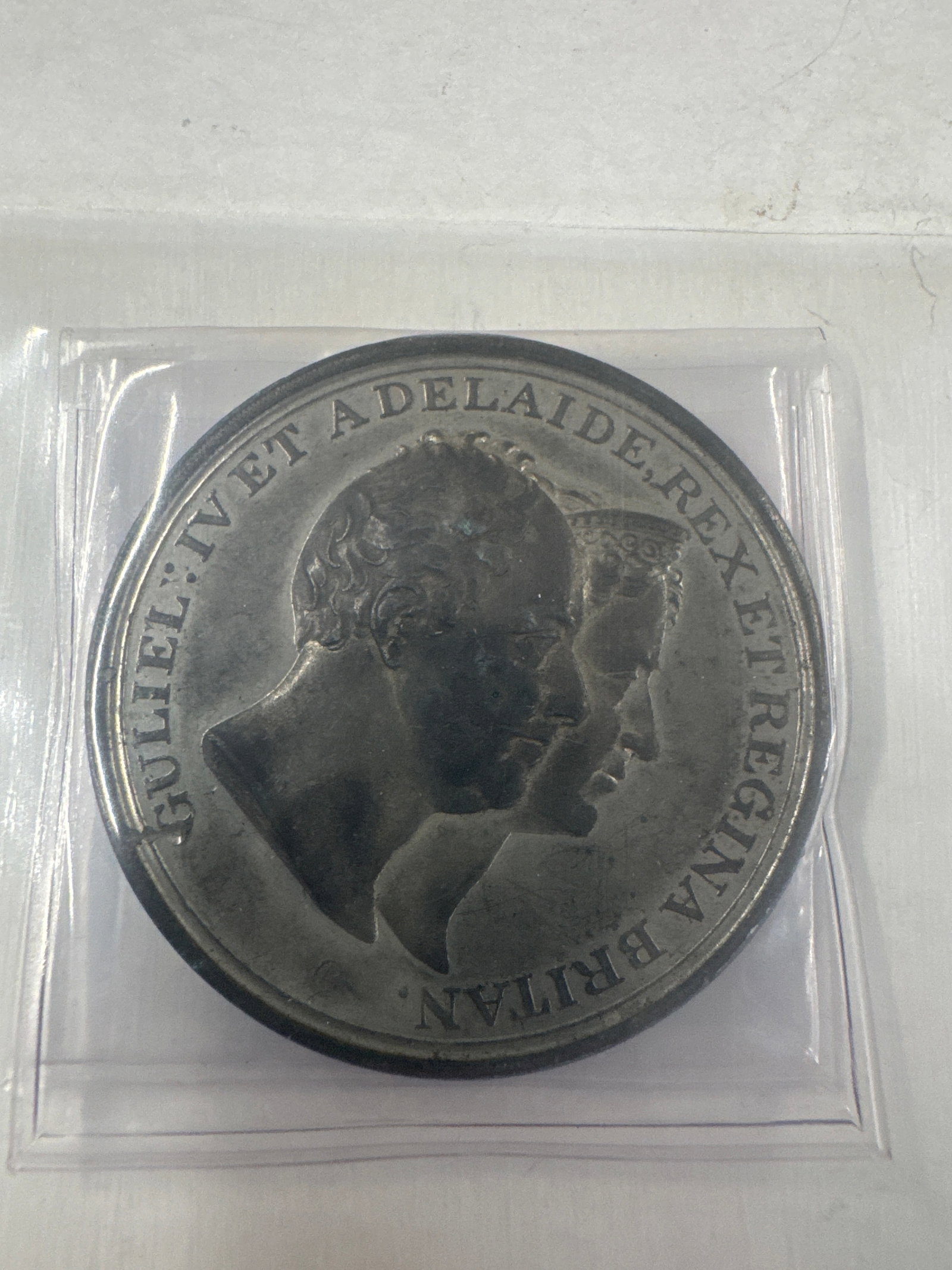 William IV and Queen Adelaide Coronation Medal 1831 (1 of 2)