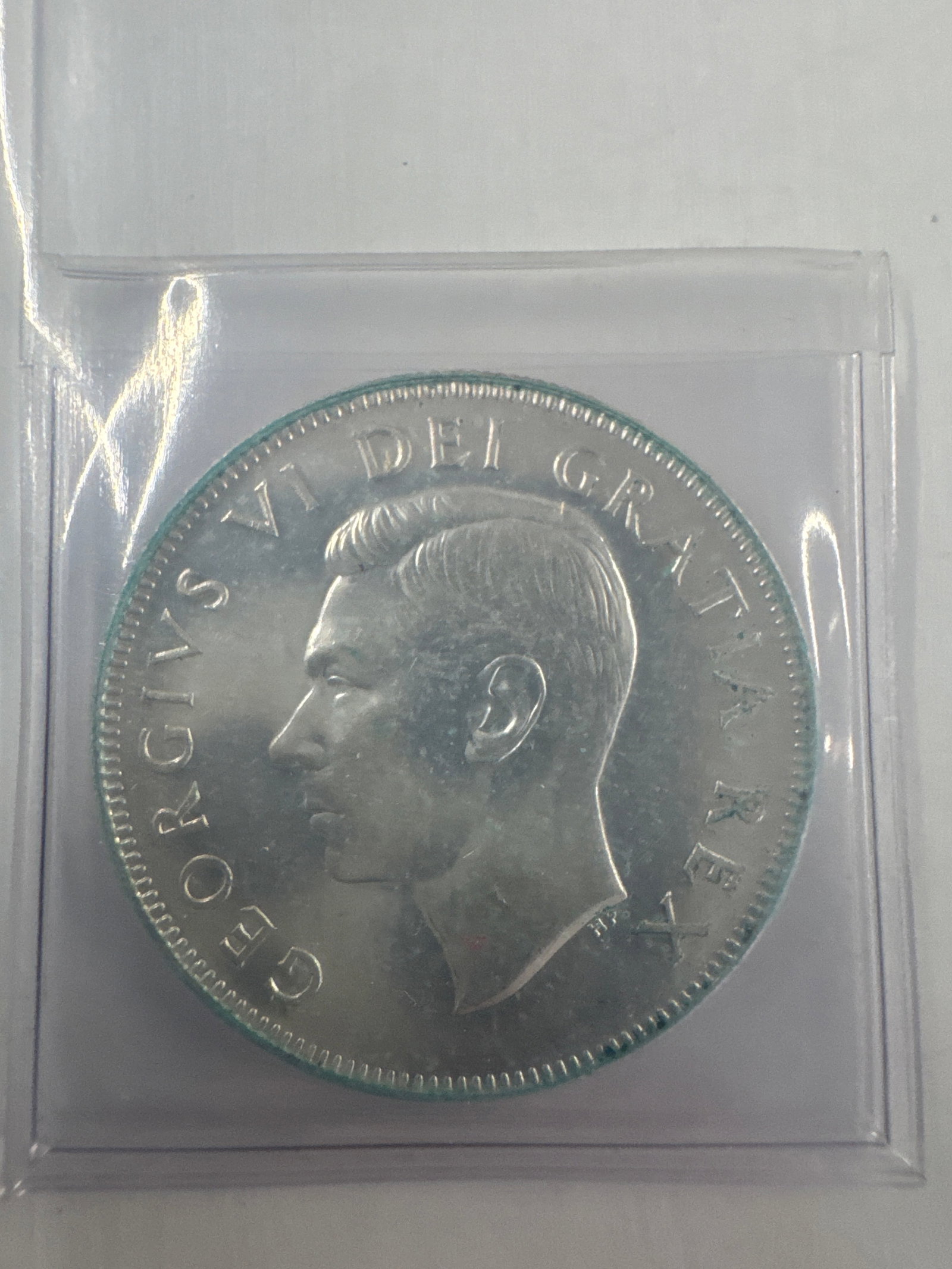 1950 Canada 50 Cents Silver Coin (1 of 2)