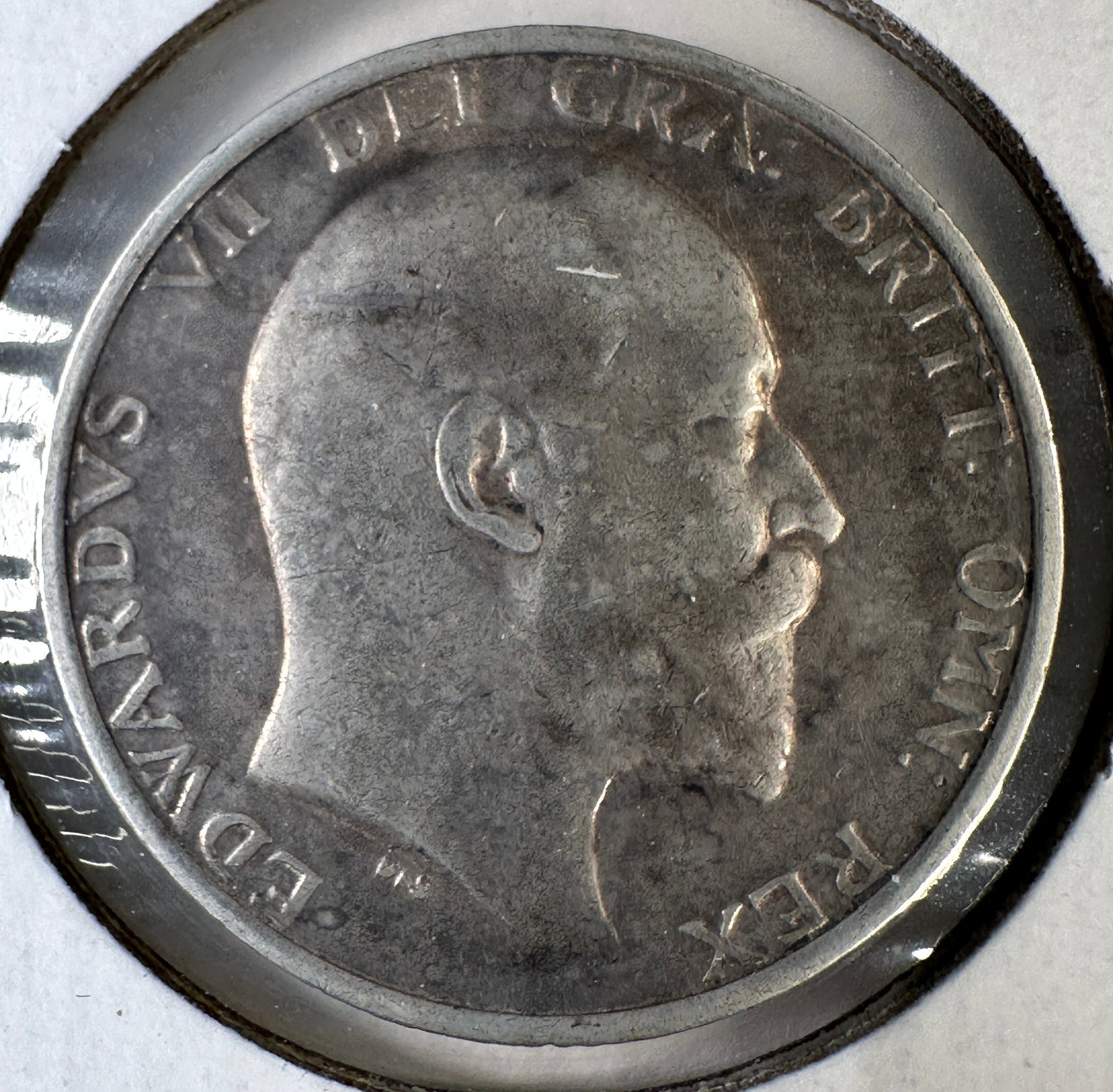 1910 Great Britain One Shilling .925 Silver Coin - Edward VII: One coin as titled. Ungraded; condition varies. See images.