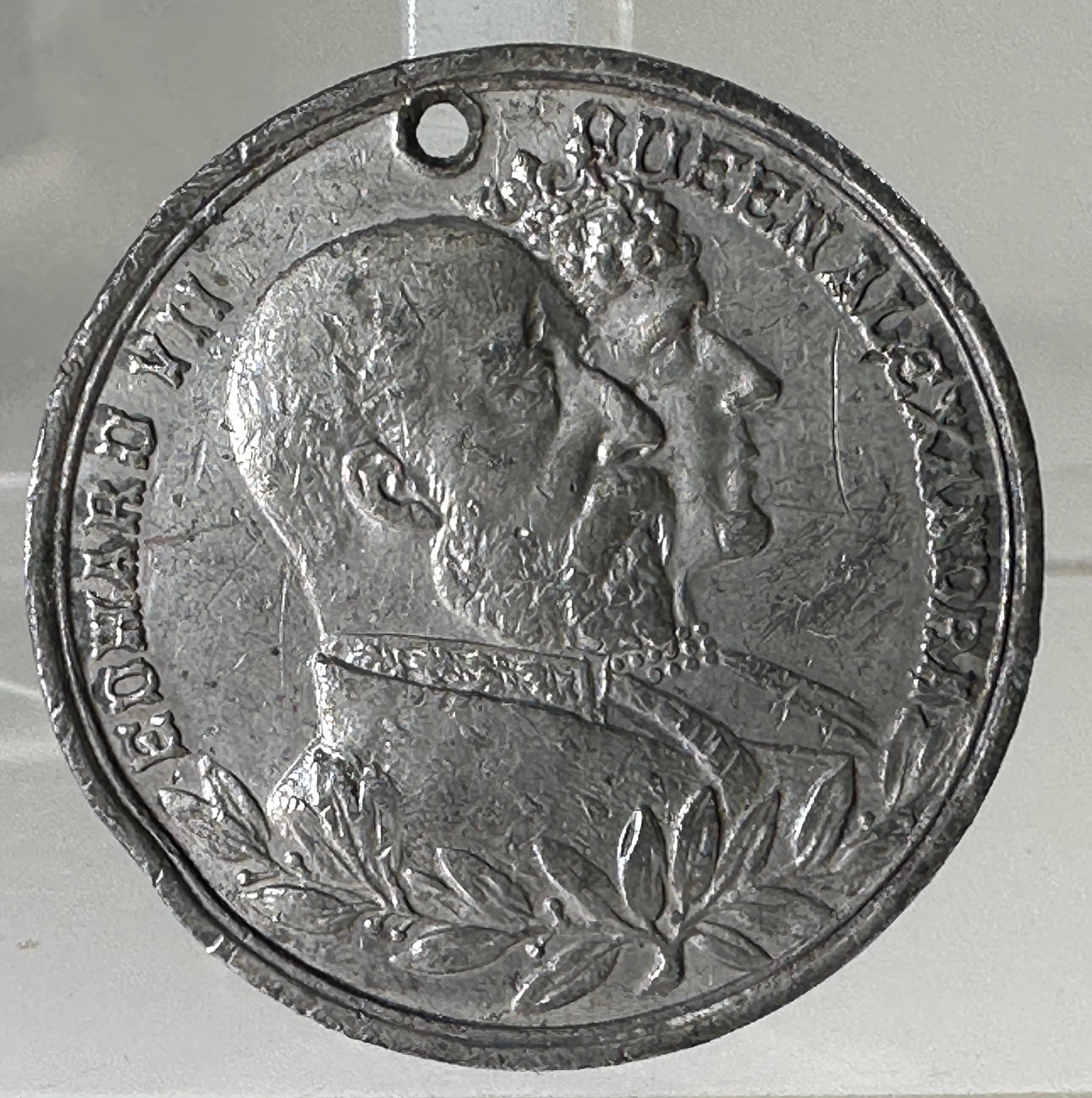 1902 Edward VII & Queen Alexandra Coronation Medal: One coin as titled. Ungraded; condition varies. See images.