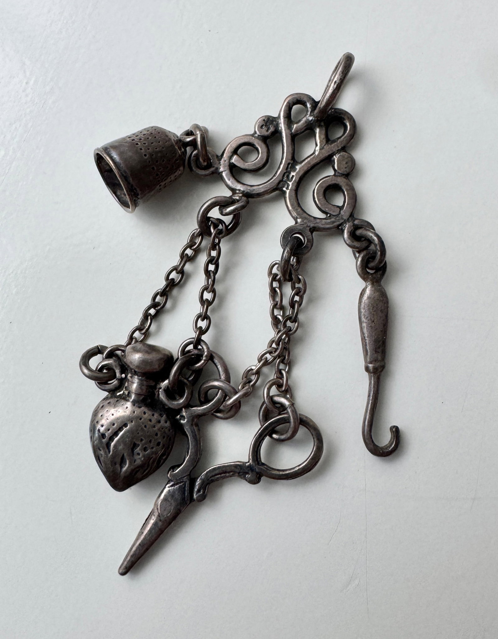 Three Sterling Silver Pendants/Charms - 2