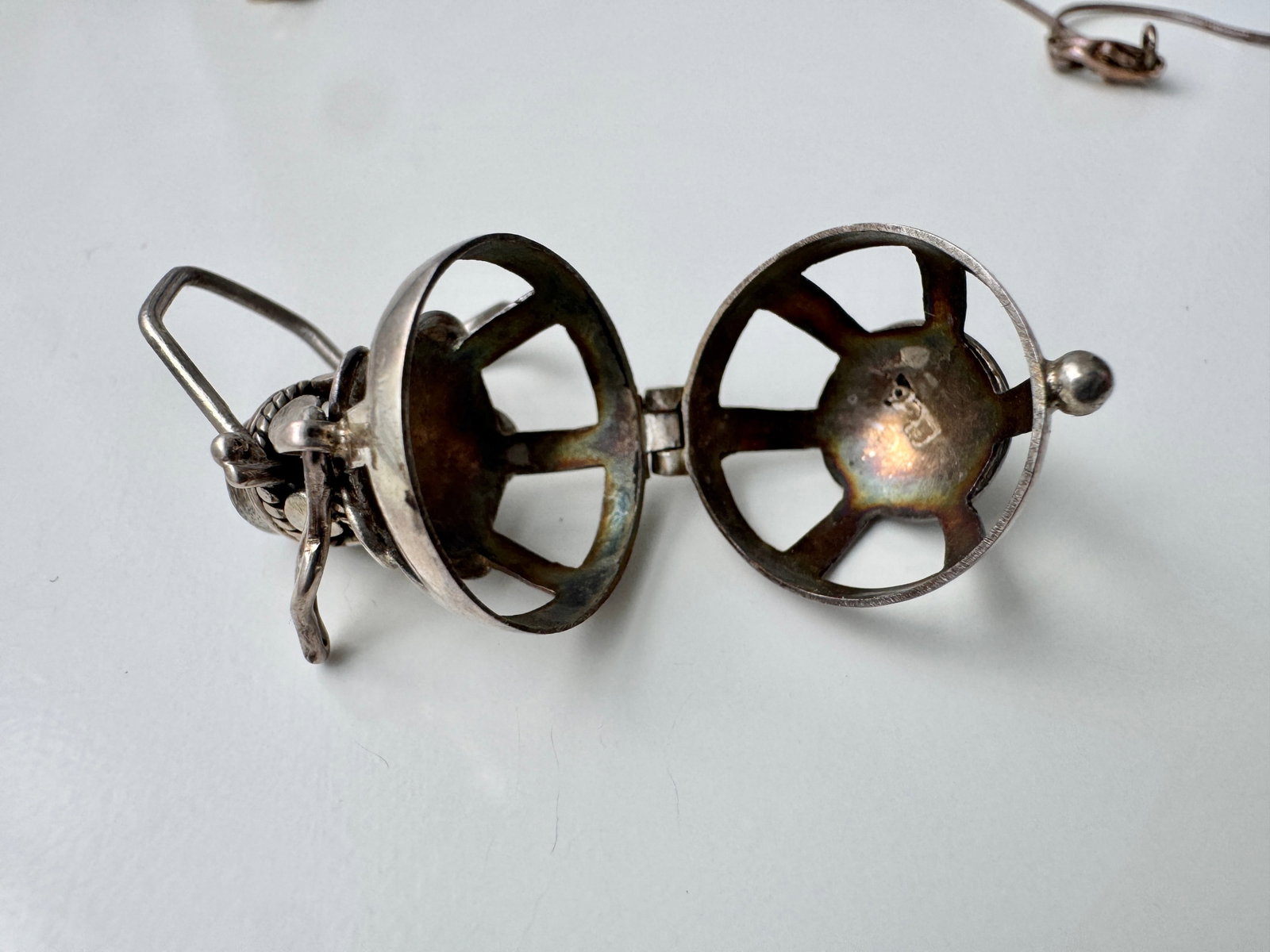 Three Sterling Silver Pendants/Charms - 4