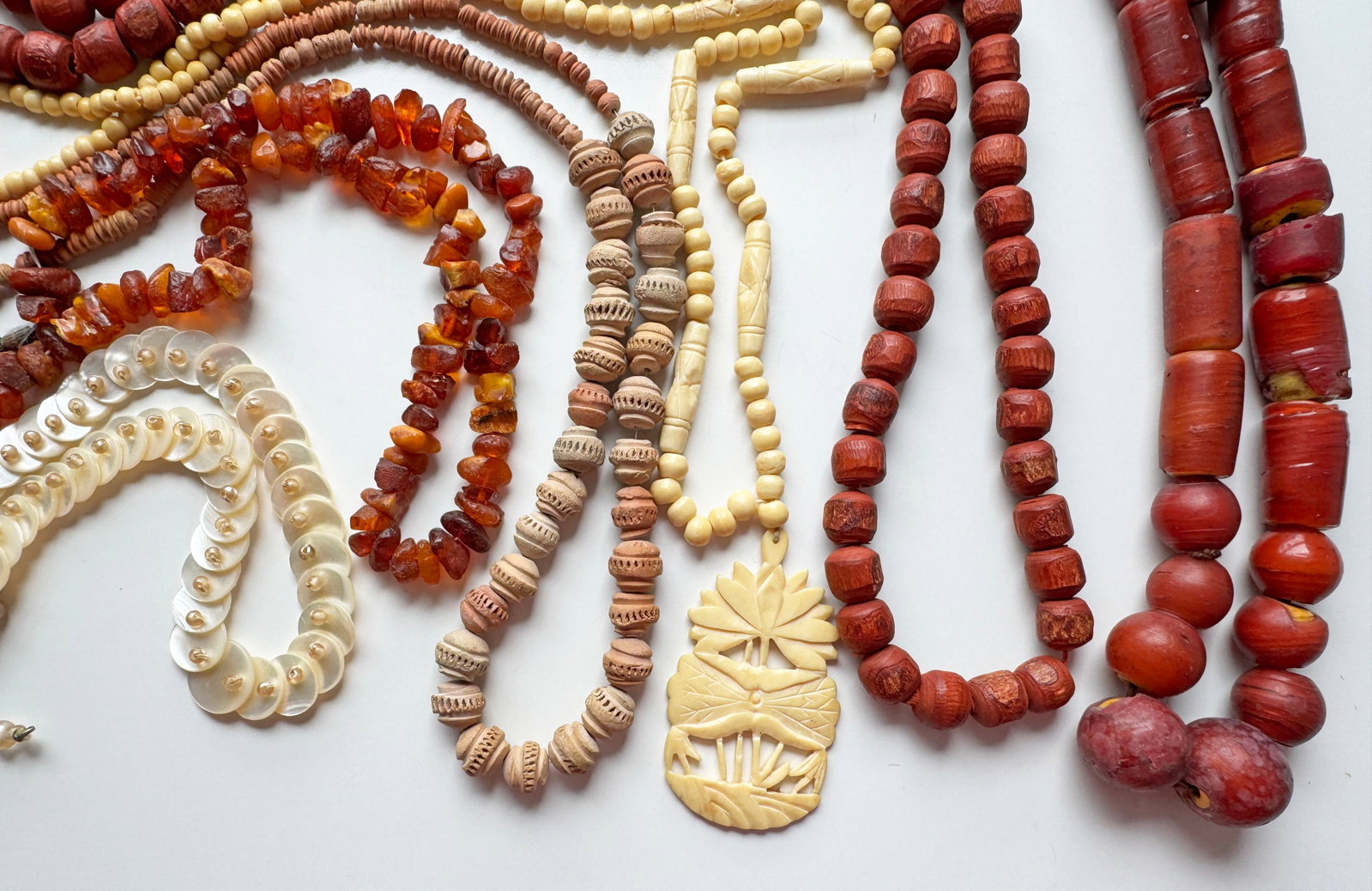 Six Beaded Necklaces - 2