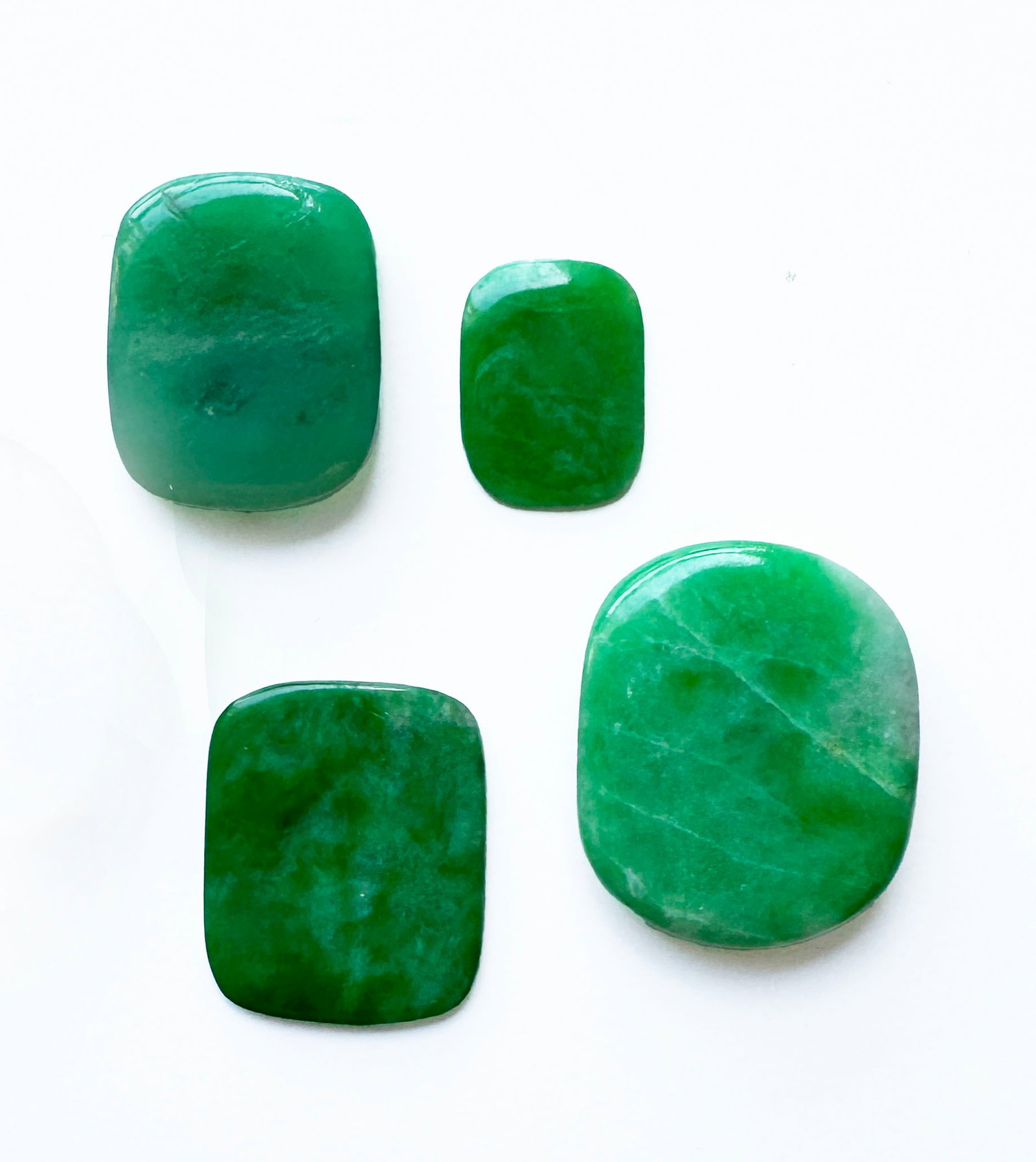 Four Pieces of Green Jade (1 of 3)