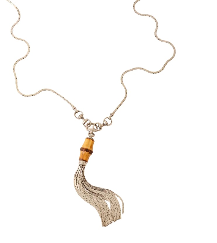 Gucci Bamboo Tassel Necklace (1 of 7)