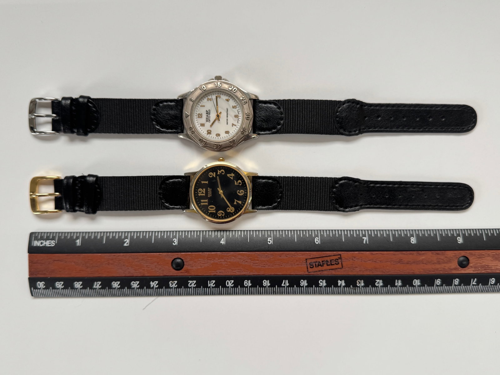Two Sharp Wristwatches - Untested - 12