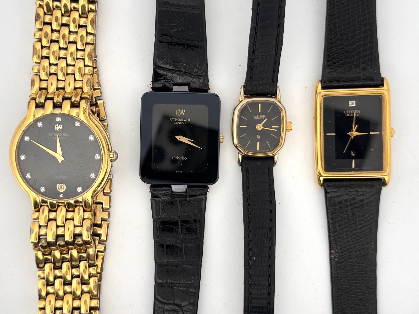 Collection of Four Watches: Raymond Weil and Citizen (1 of 17)