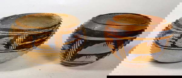 Native American Pottery Bowls (2)