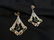 Art Deco Emerald & Diamond Earrings