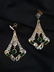 Art Deco Emerald & Diamond Earrings - 3