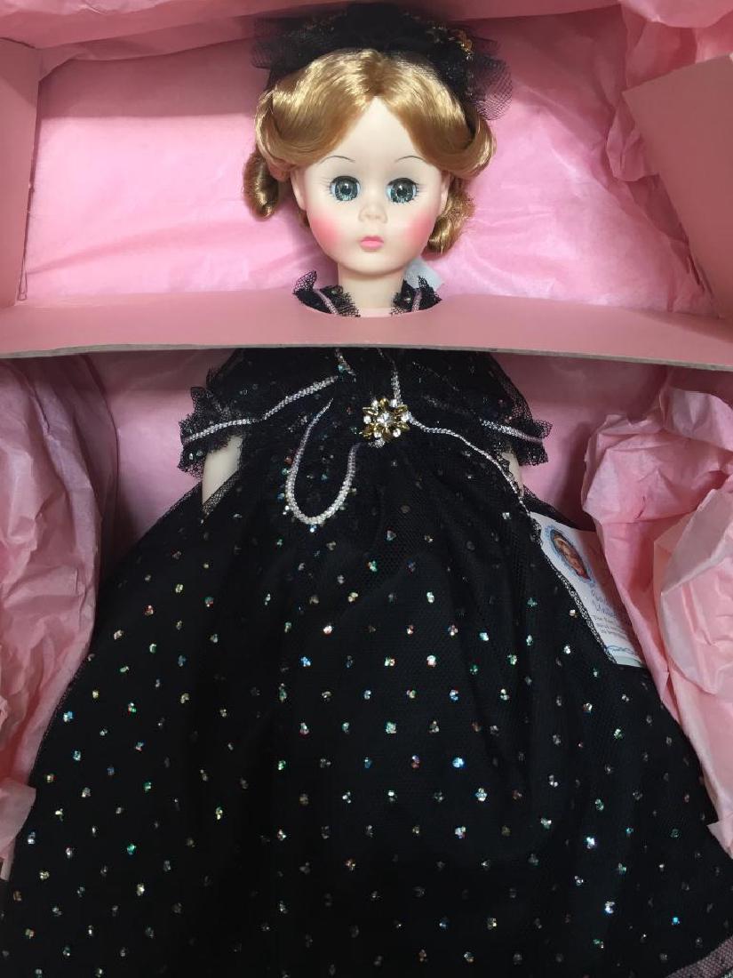 Madame Alexander Doll, #1515 Jane Pierce: Madame Alexander doll, #1515 Jane Pierce, from Series III of the First Lady Doll Collection. Vintage store stock, in original box, with tissues, booklet attached to wrist. IN terrific condition. 14".