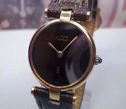 Classic Must De Cartier Paris Quartz Ladies Watch Aug 27 2017 Connoisseur Auctions In Sc
