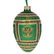 3.5" Napoleonic Faberge Egg Glass Christmas Ornament