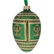 3.5" Napoleonic Faberge Egg Glass Christmas Ornament - 2