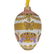 4" Bonbonniere Royal Egg Glass Christmas Ornament