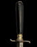 19thc Ebony Armor Piercing Dagger - 2