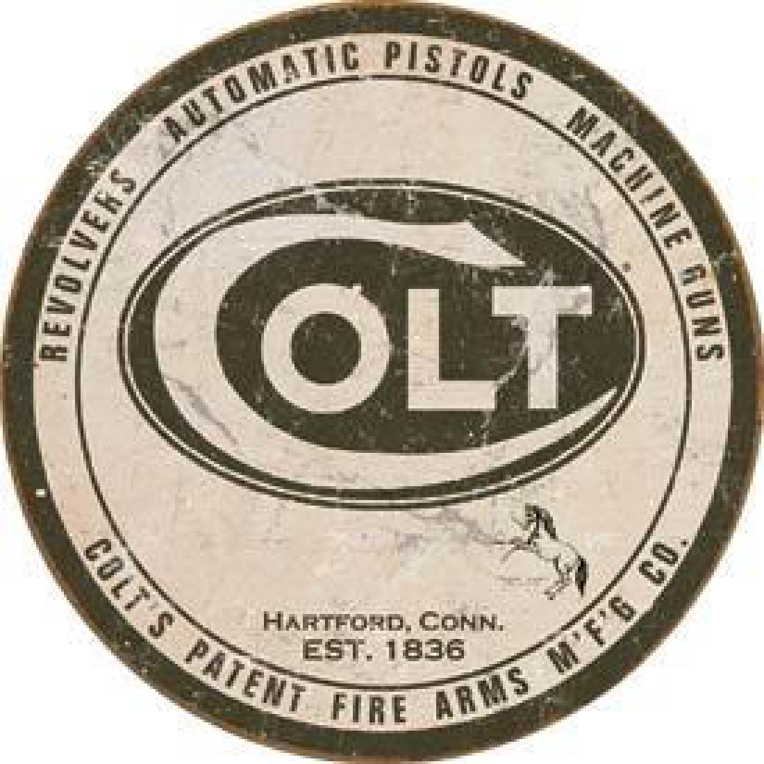 Colt - Round Logo: Colt - Round Logo 11.75" Dia.