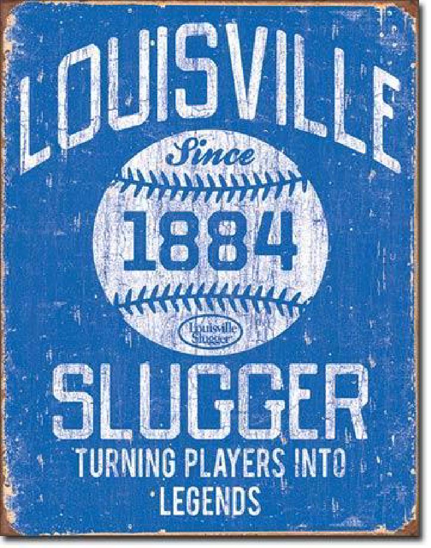 Louisville Slugger - Blue: Louisville Slugger - Blue 12.5"Wx16"H