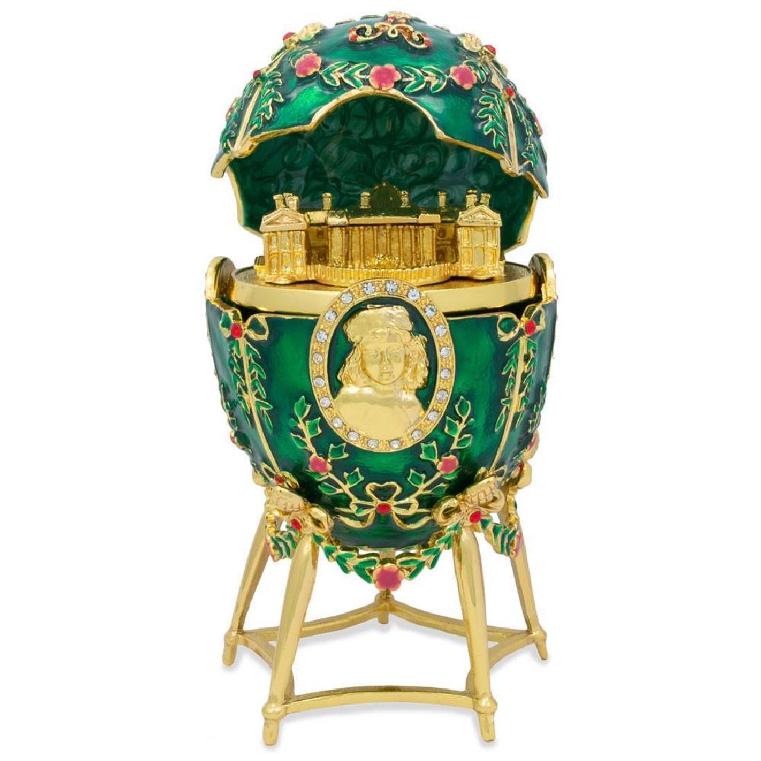 Faberge Inspired 1908 Alexander Palace Faberge Egg: 1908 Alexander Palace Faberge Egg Peter Carl Faberge is the world's most famous jeweler who created eternally original pieces of art. The series of Easter eggs created by Faberge for the Russian Imper