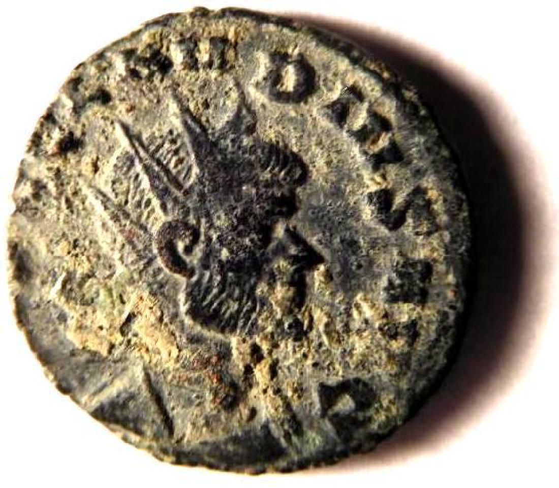 Ancient Bronze Radiate of Emperor Aurelian (270-275: The antoninianus (plural antoniniani) is a modern name for a type of coin minted by the Roman Empire in the 3rd century A.D. Initially, the antoninianus was silver and carried a value of 2