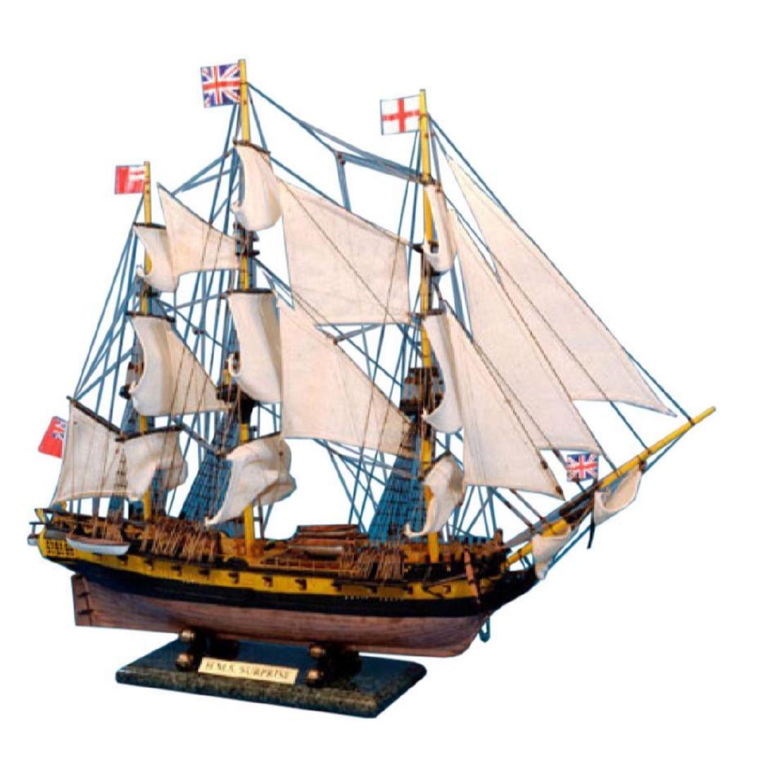 Master And Commander HMS Surprise Tall Model Ship: Master And Commander HMS Surprise Tall Model Ship Limited 30" SOLD FULLY ASSEMBLED Ready for Immediate Display - Not a Model Ship kit This museum-quality Limited Edition scale replica tall ships model