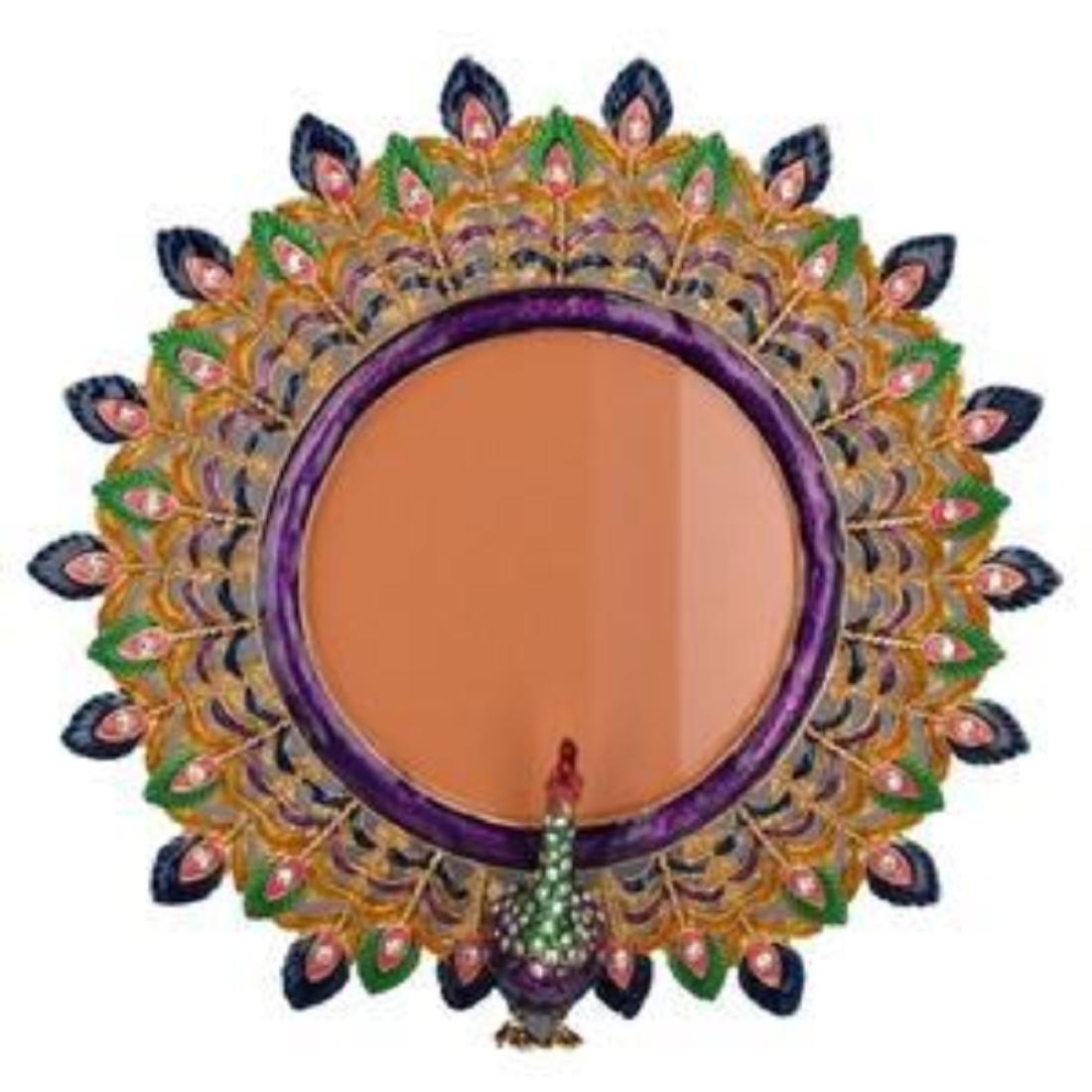 5.5" Faberge-Inspired Peacock Tale Enameled Russian: 5.5" Faberge Peacock Tale Enameled Russian Antique Style Picture Frame 5.5'' (H) x 5.5'' (L)Pewter, Enamel, Crystals Gift Boxed Faberge Peacock Tale Frame is beautifully crafted by enameled technique.