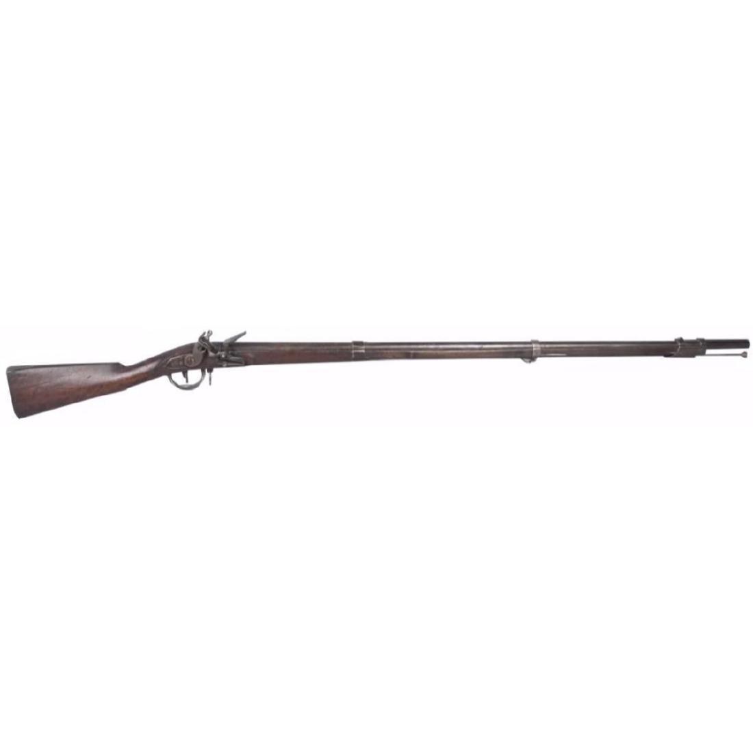 U.s. Model 1808 Harpers Ferry, .69 Musket, 1816: 44 1/2" barrel with replaced breach dated 1857. Gun was converted to percussion at one time and has been converted back to flint. Forestock has been restored. Butt stock is original and has "City Of -
