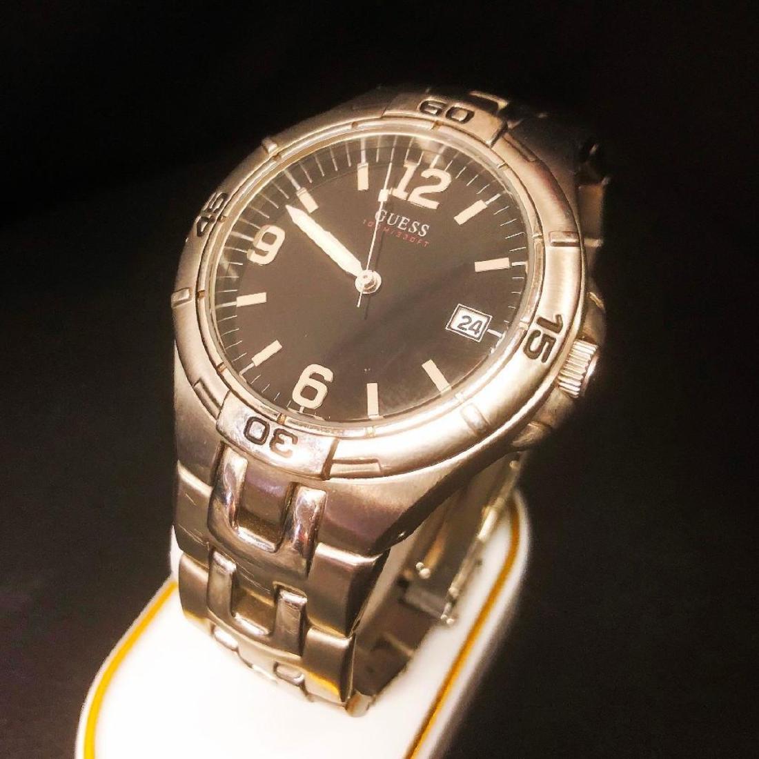 Guess 100m 330ft top waterpro stainless steel