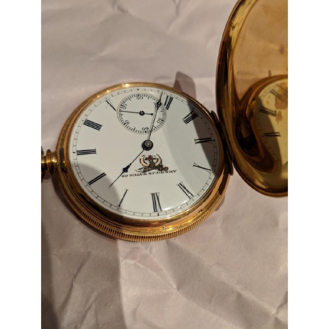 American Watch Co. Wind-up Pocket Watch: American Watch Co. Wind-up Pocket Watch - All items may be shipped or picked up locally within one week of sale. We will provide shipping estimates to the winning bidders or winning bidders may arrang