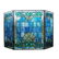 Tiffany-style Victorian 3pcs Folding Fireplace Screen