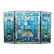 Tiffany-style Victorian 3pcs Folding Fireplace Screen - 2