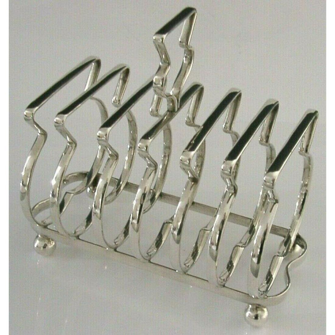 Edwardian Period Silver Plated Scottish Thistle Toast: Superb quality, large & unusual Edwardian silver plate novelty toast rack. Assay marks to the base -Â EPNS along with GC S EP. Design dates it to the early 20th century (Â c.1900-1910 ),Â having