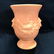 Vintage Pink McCoy Bird Pottery Vase - 2