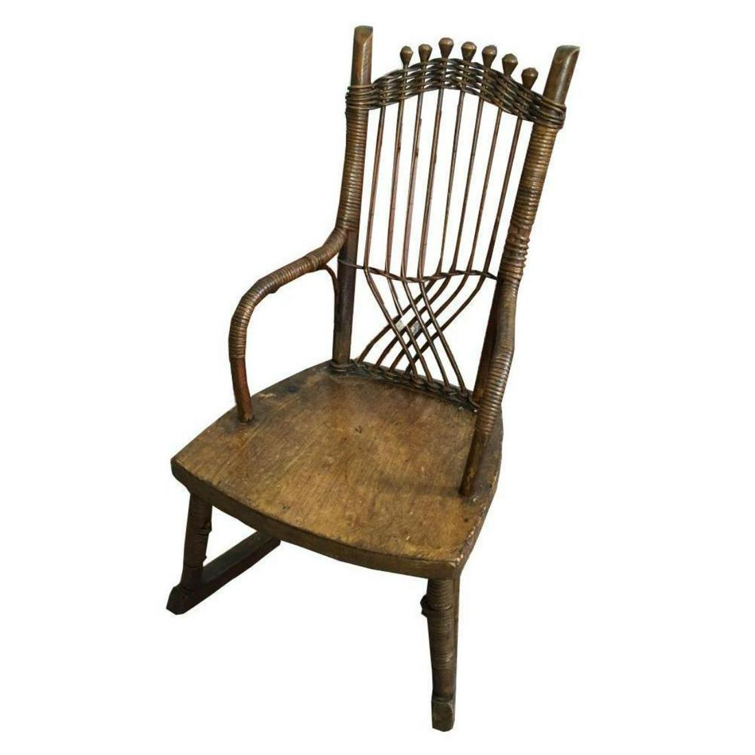 Vintage Wood Rocking Chairs For Sale Antique Wood Rocking Chairs
