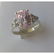 3.46ct Pink Kunzite & Tanzanite Sterling Silver Ring - 5