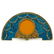 Nourveau-style Semicircular Faberge-Inspired Guilloche