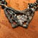 Carved Agate, Silver & Hematite Multi-Strand Butterfly - 3