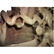 Soapstone Monkeys, Dual Brush Pots Bixi Sculpture - 4