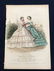 19thc French Hand-colored Engraving, Fashion Plate - 2