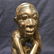 Vintage African Tribal Wood Carving, Native Man