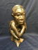 Vintage African Tribal Wood Carving, Native Man - 2